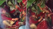 Viral Video: शादी के मंडप पर दूल्हा-दुल्हन के बीच हुई भीषण लड़ाई, दंग रह गए मेहमान, देखें वीडियो